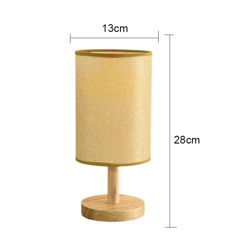 Luminária de Mesa Abajur USB - Bambo Side