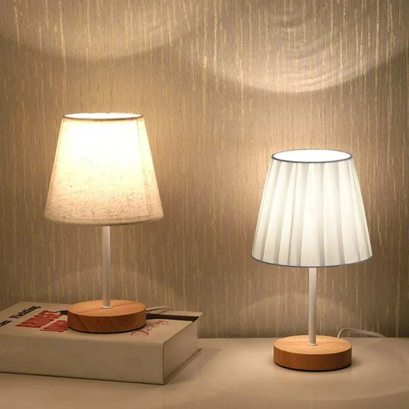 Luminária de Mesa Abajur USB - Luminawood