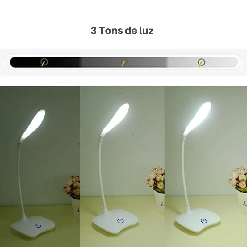 Luminária de mesa Flexível LED recarregável USB - Beads