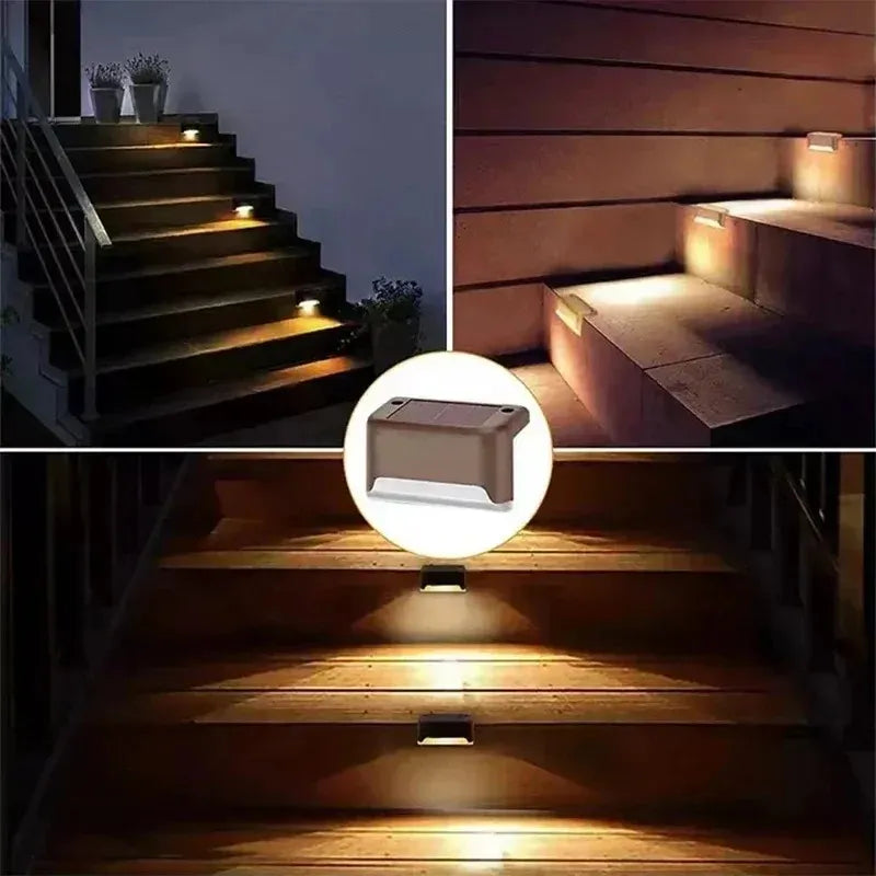Luz Solar de Degrau – À Prova d'Água – Para Escadas, Deck e Jardim - Lumen