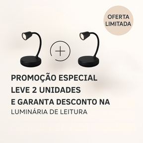 Luminária De Leitura Com Clip Recarregável - EEY