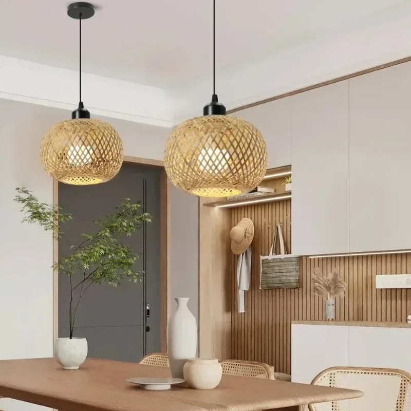 Pendente de Bambu - Ball Bambo