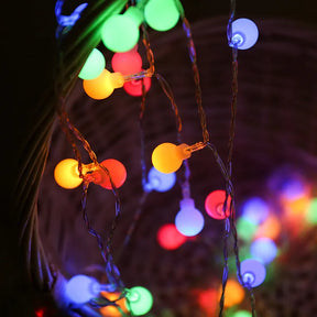 Cordão de Luz USB  - Bola impermeável LED String Lights