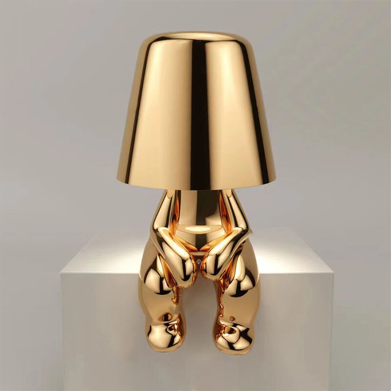 Luminária De Mesa Abajur Sem fio  Thinkers - USB