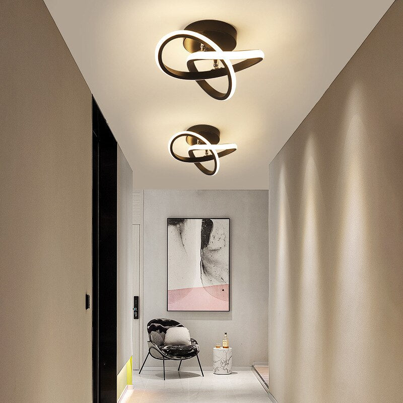 Luminária de Teto Minimalista Trevo Hold LED  - Tricolor