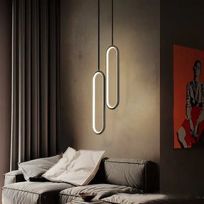 Pendente minimalista de LED