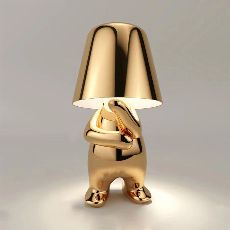 Luminária De Mesa Abajur Sem fio  Thinkers - USB