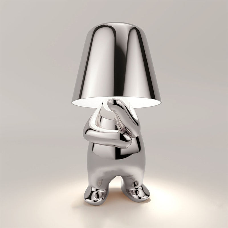 Luminária De Mesa Abajur Sem fio  Thinkers - USB