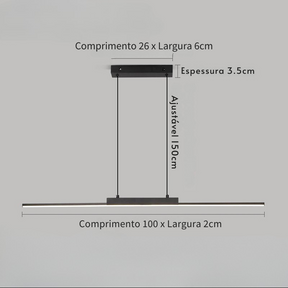 Luminária Pendente de LED - Modern Classic - Room