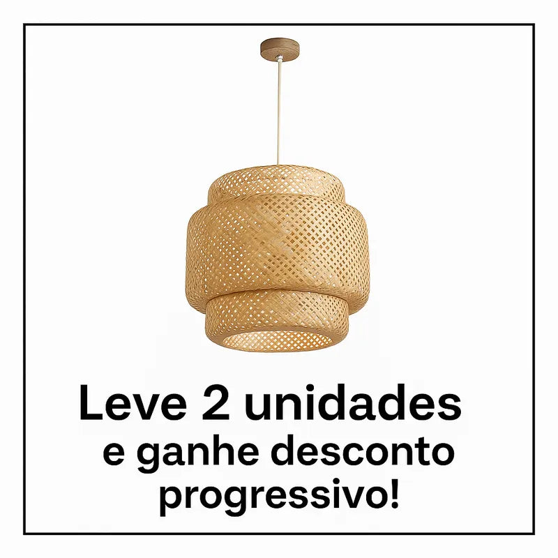 Pendente de Bambu - Cili