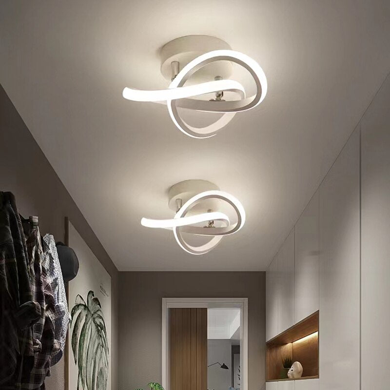 Luminária de Teto Minimalista Trevo Hold LED  - Tricolor